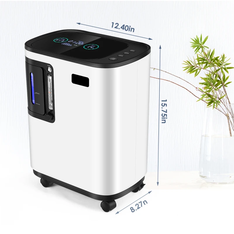 

48 hours Work Oxygen Making Machine 1-5L/min Portable Oxygen Concentrator Machine Generator Air Purifier for Home and Travel Use