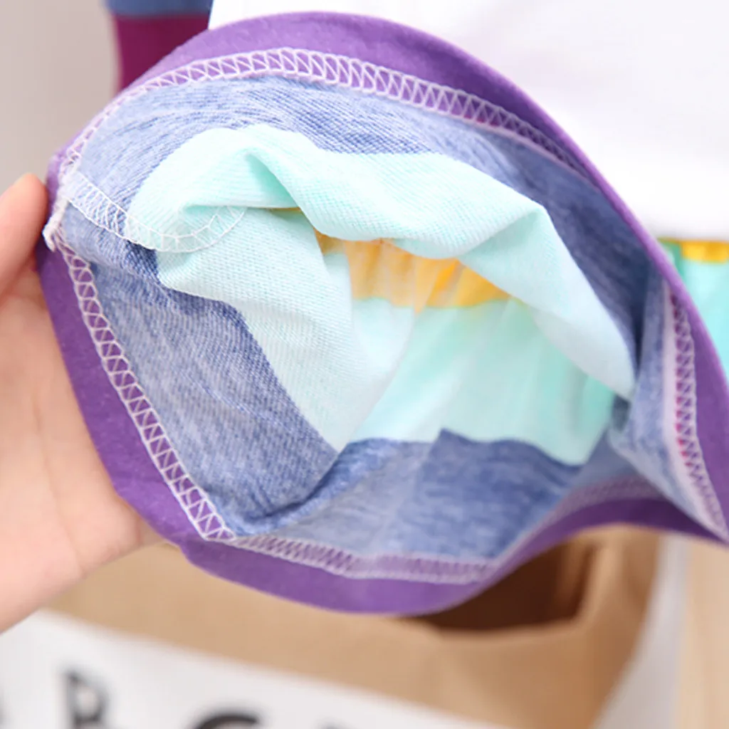 Girl Dress Baby Kids Girls Toddler Rainbow Letter Hooded Long Sleeve Skirt Princess Children Autumn Casual Clothing C50# | Детская