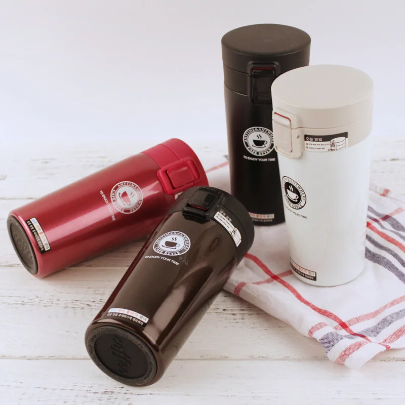 Герметичная термос чашка из нержавеющей стали бизнес автомобиль Termos Вакуумная