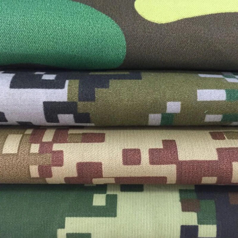 100 см * 150 дешевая полиэфирная персиковая ткань с принтом для военной камуфляжной