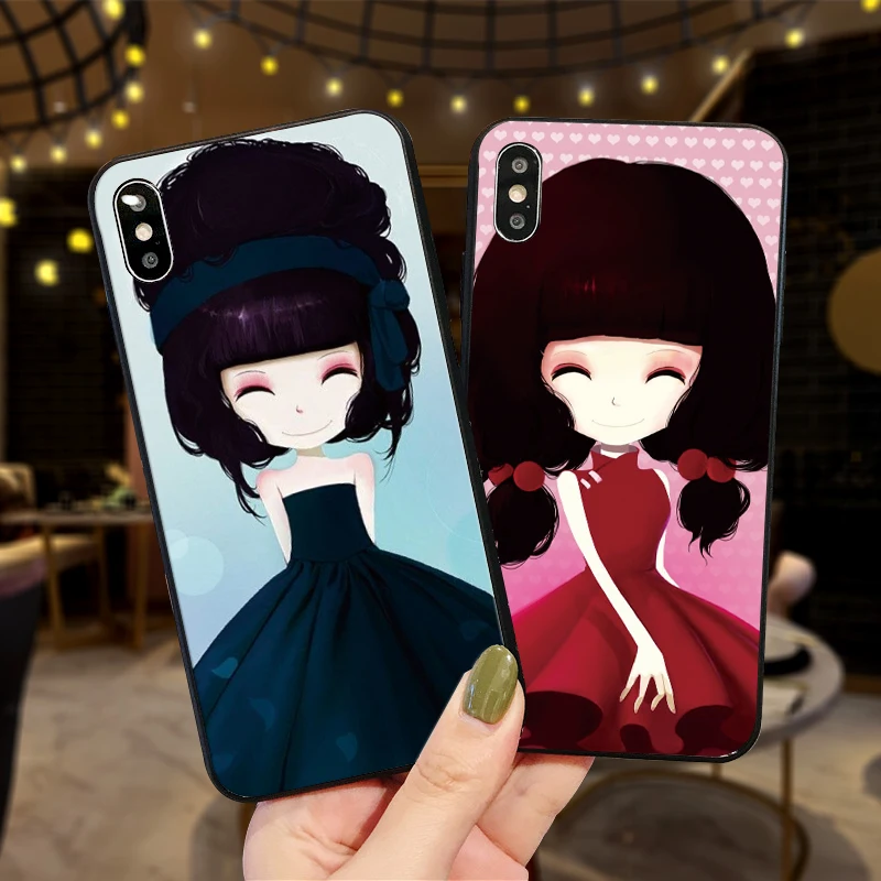 For Xiaomi Redmi pro 6 Note 5 8 K20 Pro 7 4X 5A 16G 32G GO 7A soft TPU Back Cover flower girl rose | Мобильные телефоны и