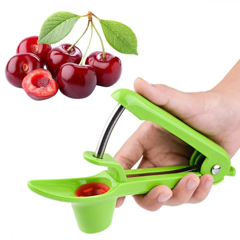 Средство для удаления оливковых семян вишни с нержавеющим стержнем и пищевым