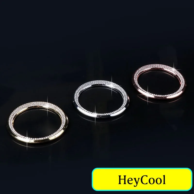 Декоративная наклейка для рулевого колеса BMW логотип Хрустальная Алмазная