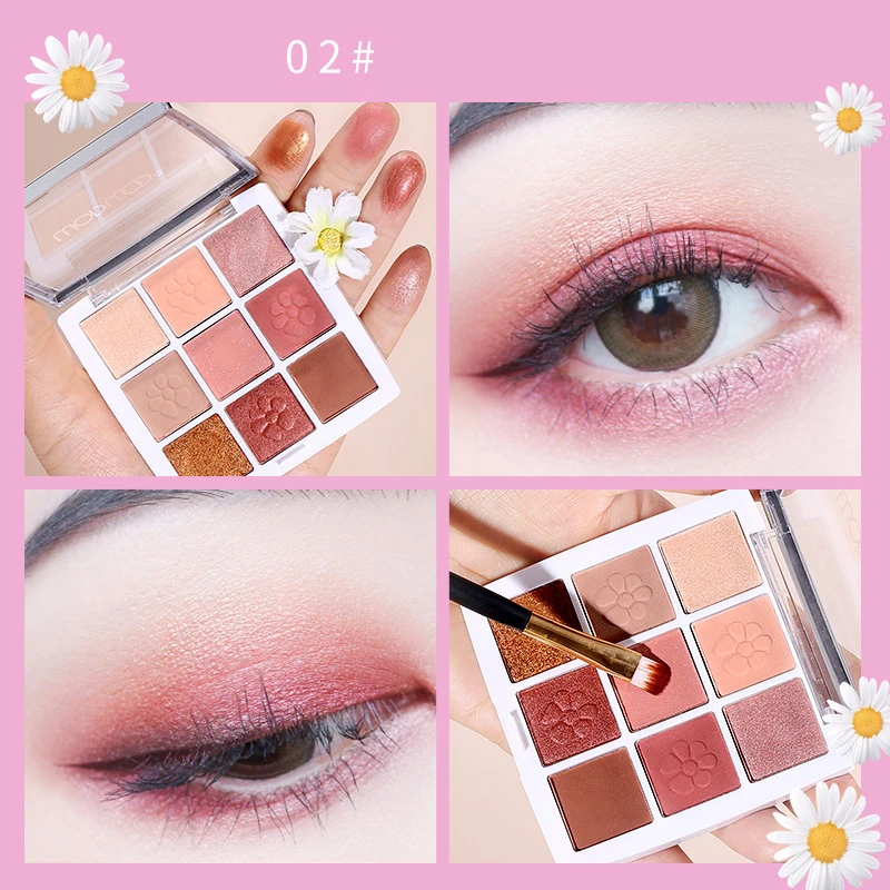 15 видов стилей блестящие тени для век Палитра естественных длительный эффект