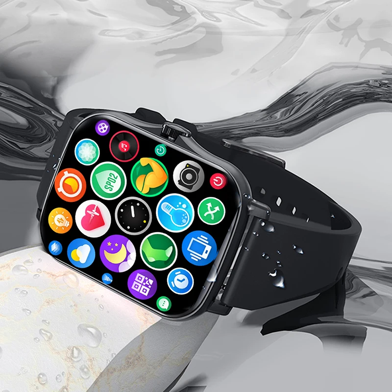 Смарт-часы H2 с пульсометром тонометром и шагомером | Электроника