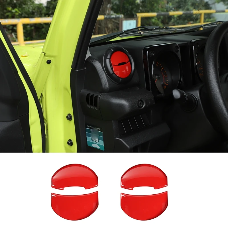 

Car Dashboard Air Conditioning Air Outlet Vent Trim Cover Sticker for Suzuki Jimny 2019 2020 Accessories