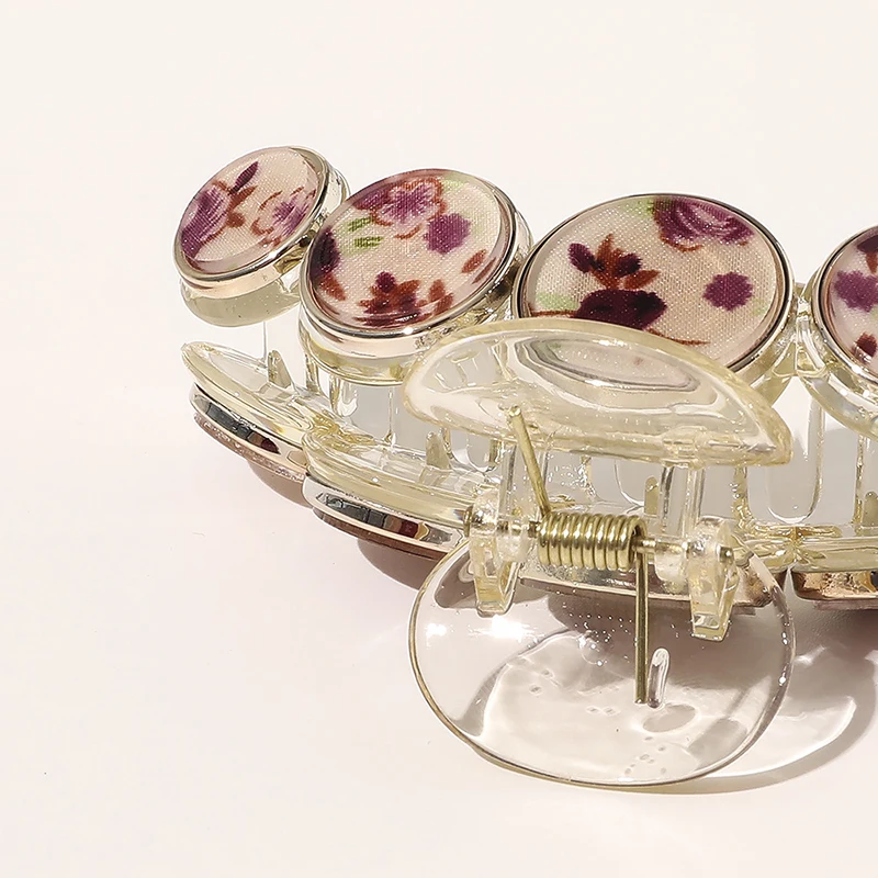 

1 PC Large Small Acrylic Marble Hair Claw Cellulose Acetate Hair Clip Hairpins Women Girls Hair Crab Clamp Hair Accessories