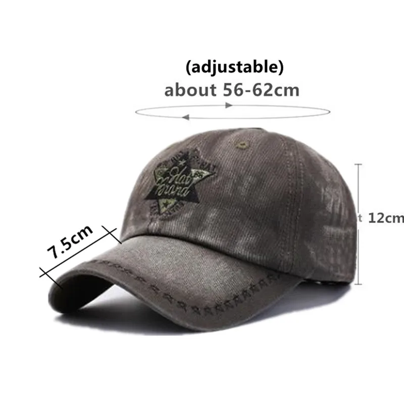 

XdanqinX Spring Summer Denim Cotton Baseball Cap Men Women Personality Embroidery Snapback Cap Adjustable Size Couple Sports Cap
