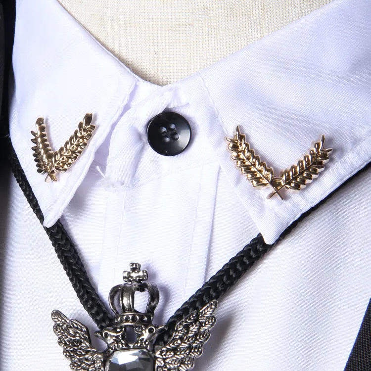 Топ моды Брош броши для ретро золотой пшеницы маленький Нагрудный Знак Брошь