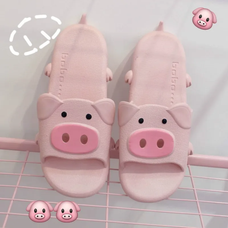 Шлепанцы женские на плоской подошве Нескользящие прочные сандалии платформе для