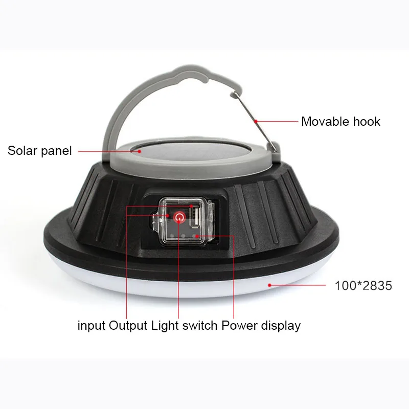 outdoor light solar charging led lights outdoor mobile rechargeable emergency light rechargeable for mobile phone accessories free global shipping