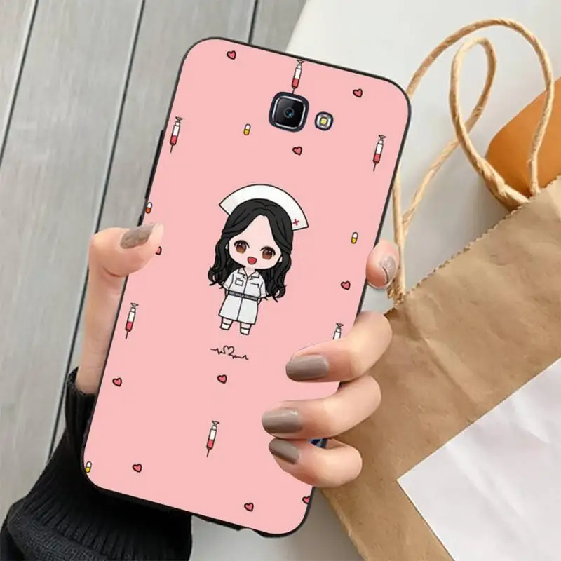 

Spain Cartoon Medicine Doctor Nurse Phone Case for Samsung Note 8 9 10 20 lite pro ultra J 7 2 4 6 5 prime