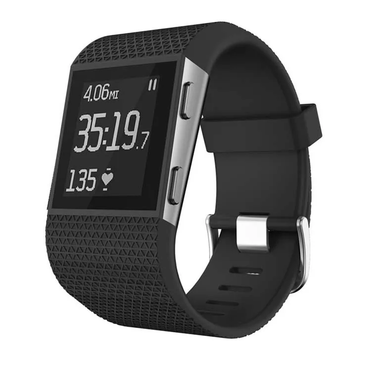 Мягкий силиконовый ремешок COMLYO для часов Fitbit Surge сменный смарт-часов наручных Fit
