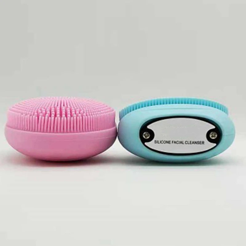 Электрическая Очищающая щетка для лица Battrey силиконовая Вибрация Мини