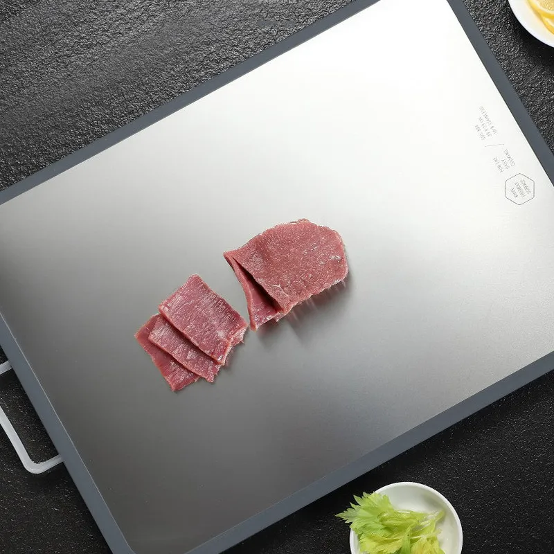 18/10 Разделочные Блоки Из Нержавеющей Стали прочная кухонная двухсторонняя