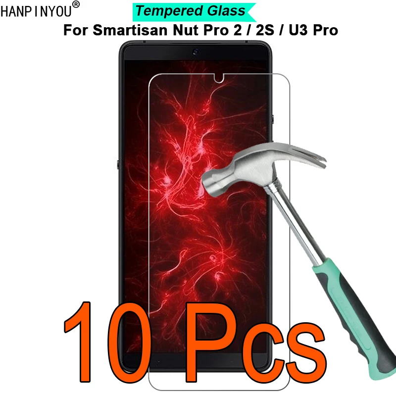 10 шт./лот для Smartisan Nut U3 Pro 2 2S 9H твердость 2.5D ультратонкая закаленная Защитная