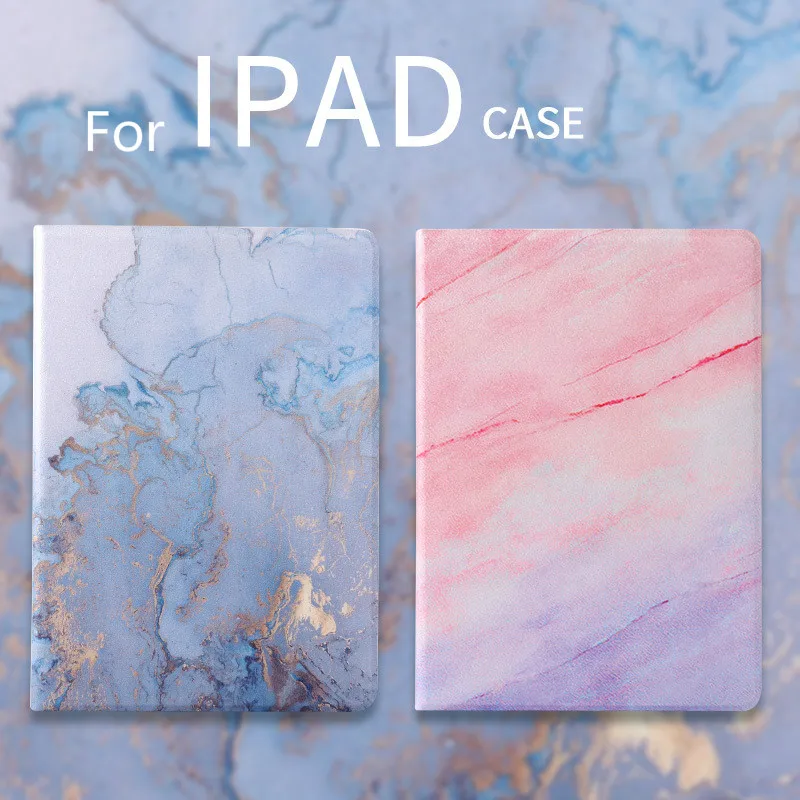 Магнитный чехол с мраморной печатью для iPad Pro 10 5 2017 Air 3 2019 Мягкий силиконовый