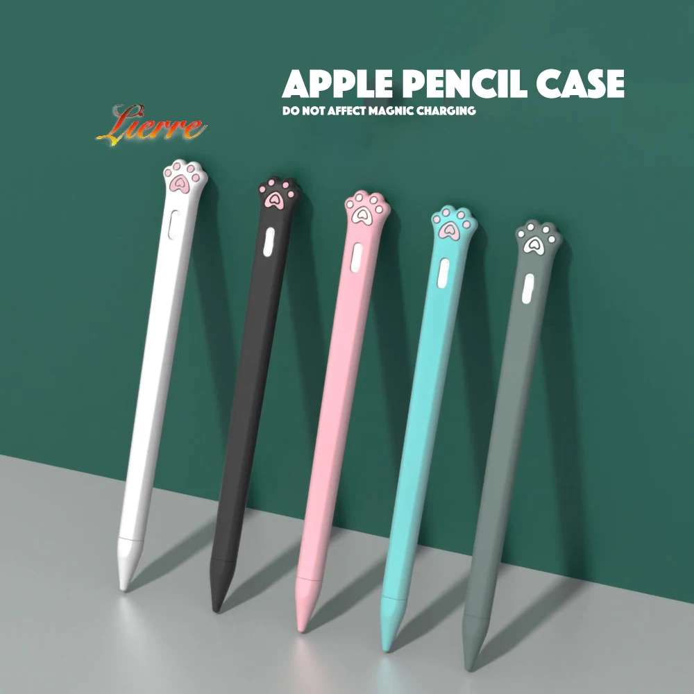 LierreRoom Pencil Case For Apple Pencil 1 Fully Coverd Protection For Apple Pencil 2 Generation Easy Charging Anti-loss Non-slip