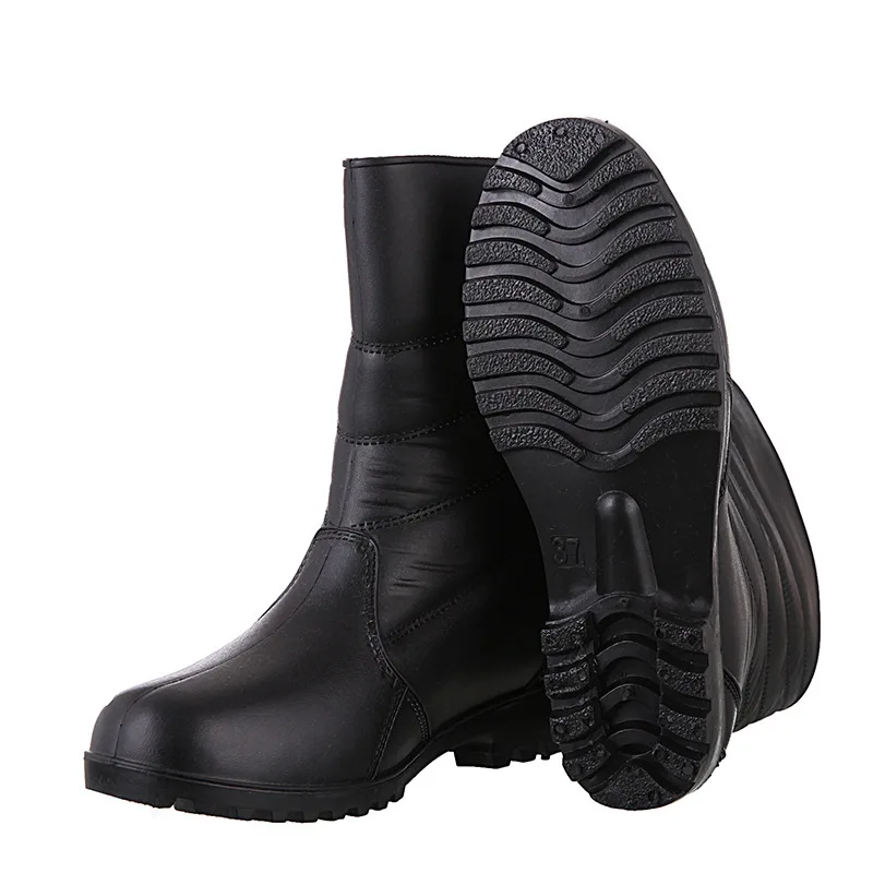 

Tall Rain Boots Women Fur Lined Shoes Red Mid-Calf Boots Ladies Black Autumn Boots Waterproof Women's Mid Calf Boots 2020