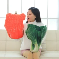cartoon celery pepper food and vegetables plush toys stuffed pillow cushion cute broccoli doll baby kids room decoration cabbage
