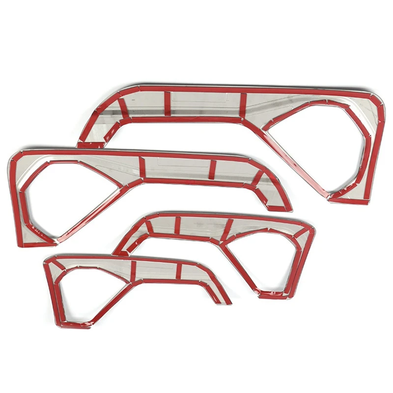 

Stainless Steel Interior Door Kick Plate Door Armrest Box Anti Kick Pad Trim for 2020 Ford Explorer Car Accessories