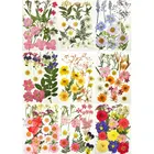 Аксессуары для рукоделия, полимерные украшения, наполнители, скрапбукинг, прессованные цветы, косметика, товары для красоты, дизайн ногтей, Цветочный декор