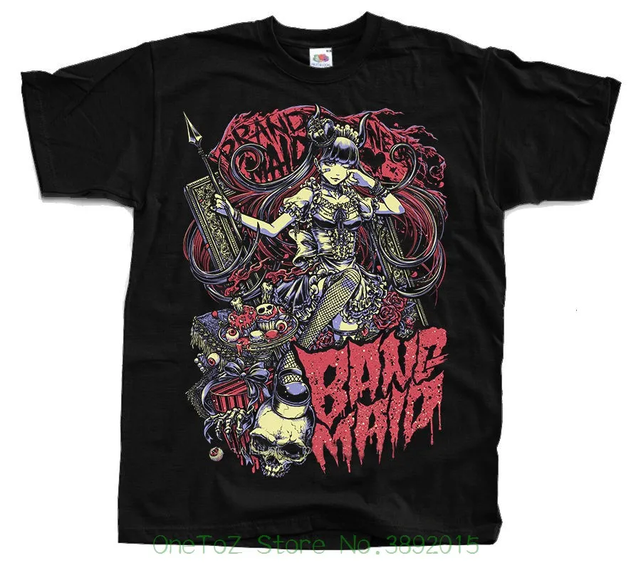 3D мужская популярная дешевая футболка с коротким рукавом плакат со служанкой Ver 1