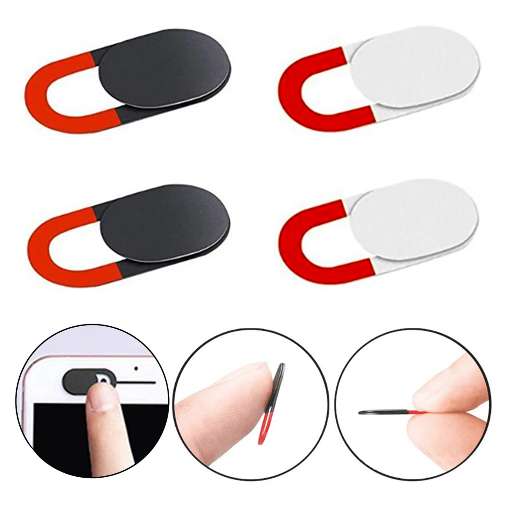 

FONKEN Webcam Cover For Laptops Camera Shutter Protective Cover Anti-Peeping For IPad Mobile Phone Tablet Computer Lens Sticker