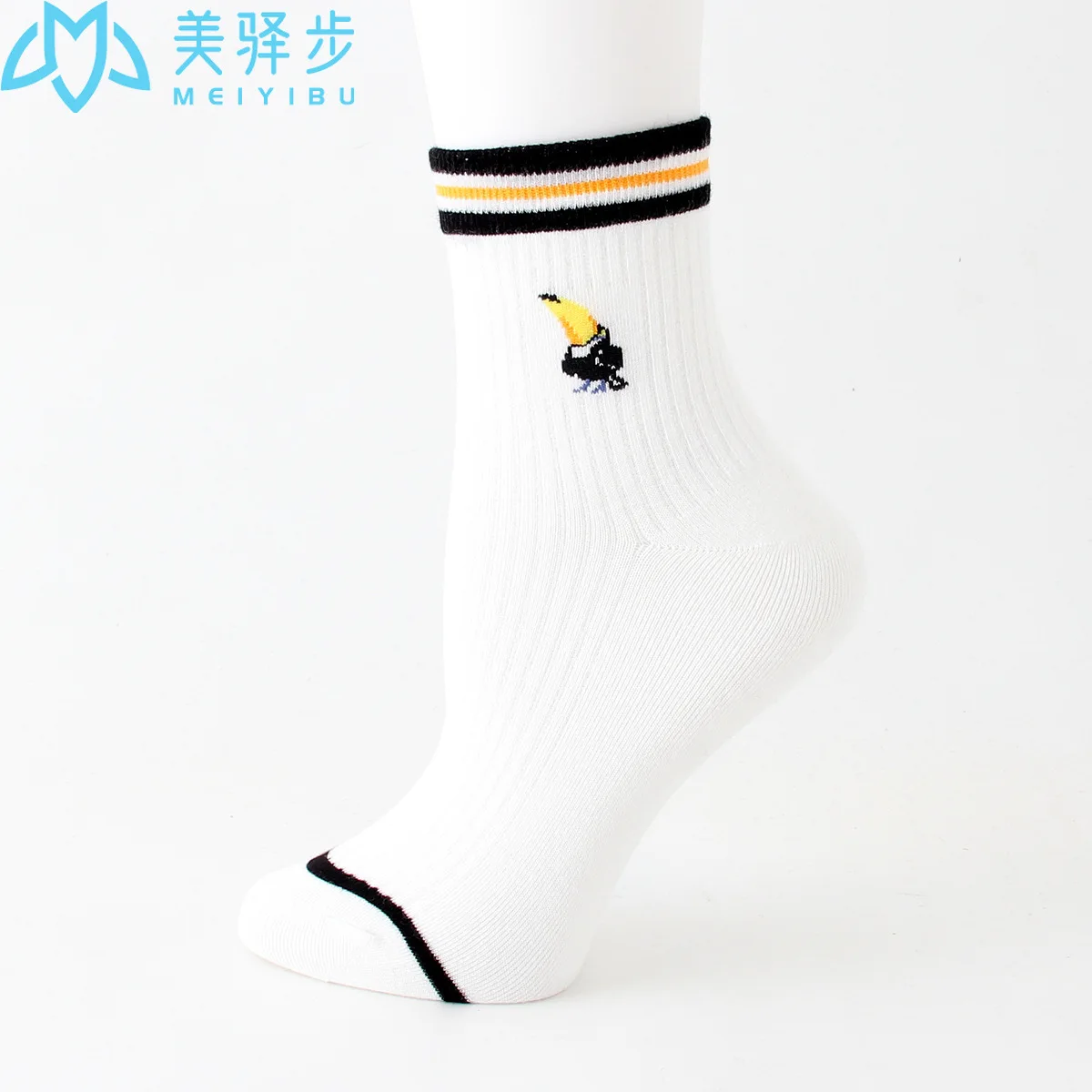 12 Pairs Per Set Japanese Jacquard Bird Socks Hot Korean Women Socks Wholesale