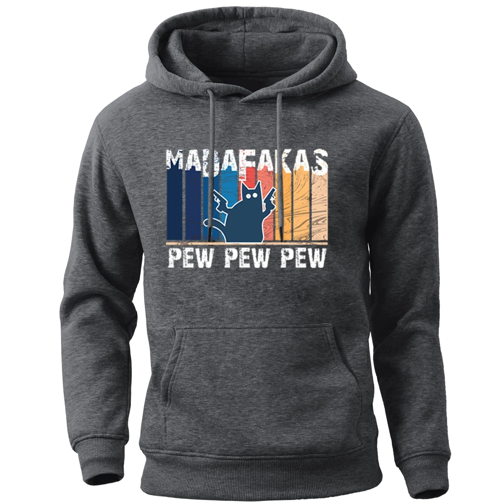 

Funny Cat Pew Madafakas Men Crewneck Pullovers Autumn Winter Hoodie Tops Tracksuits Hoodies Sweatshirt 2020 Hooded Streetwear