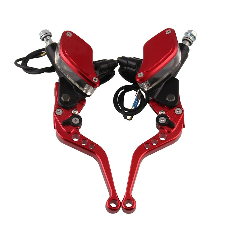

7/8" Motorcycle Hydraulic Brake + Clutch Master Cylinder Reservoir Lever For Harley For Honda Yamaha Kawasaki Suzuki