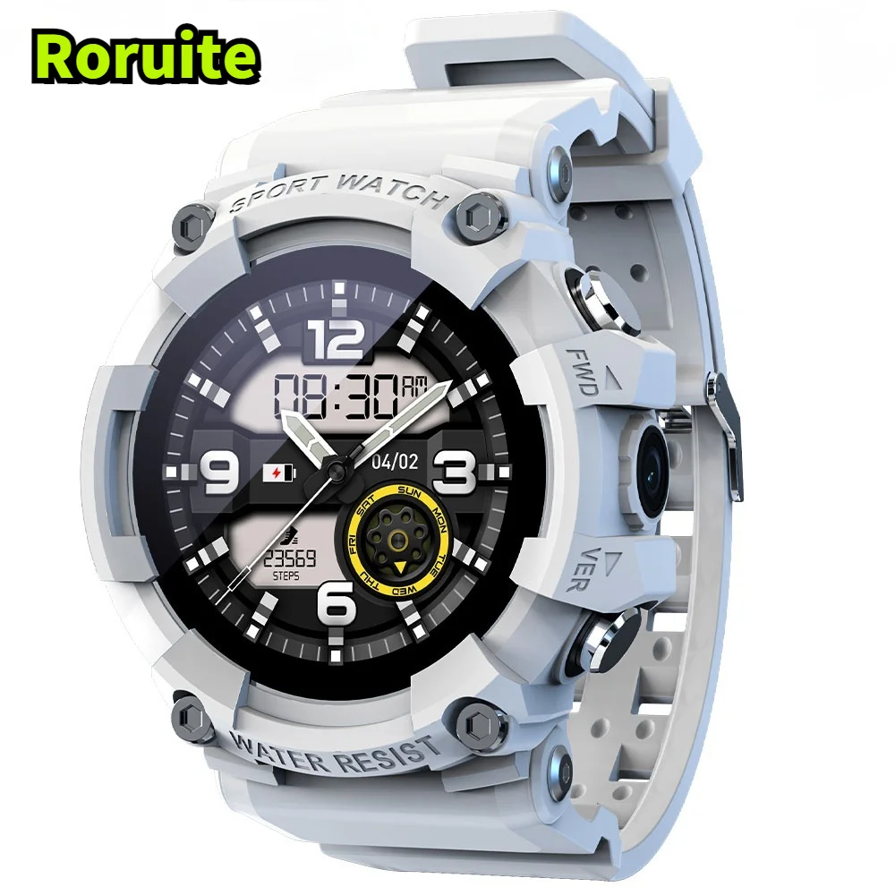 

Roruite SKY 4G Smart Watch Men SIM Card Camera Phone Smartwatch HD Video Clock Information Reminder Sport SOS GT2 Global Version
