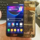 ЖК-дисплей Super Amoled Burn Shadow для SAMSUNG Galaxy S7, 5,1 дюйма, ЖК-дисплей G930 G930F G903V G903T, дигитайзер сенсорного экрана
