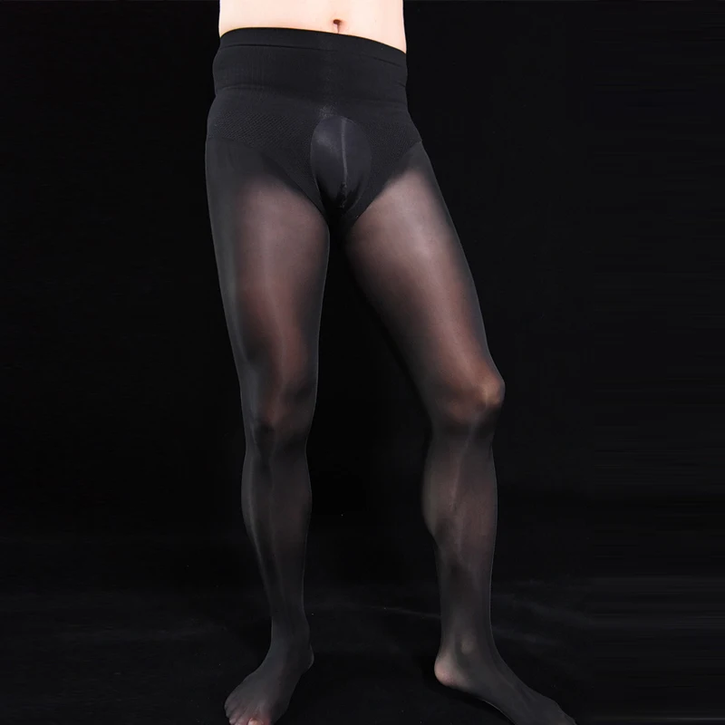 Мужской Демисезонный с мокрым эффектом одежды человек пикантные обтягивающие