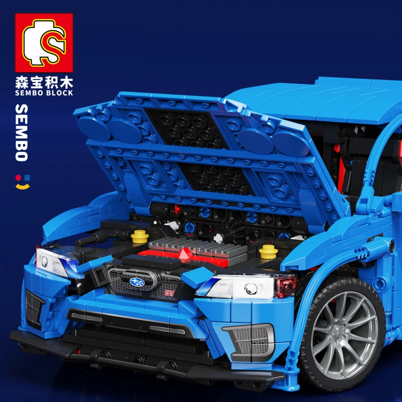 Модель автомобиля Sembo гоночная модель в масштабе 1:14 WRX на радиоуправлении |