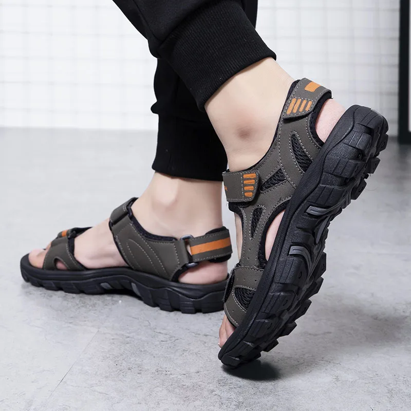 

men sandals heren sandalen beach masculina roman masculino erkek slide work shoes sandel for uomo sandalet sandalia deportivas