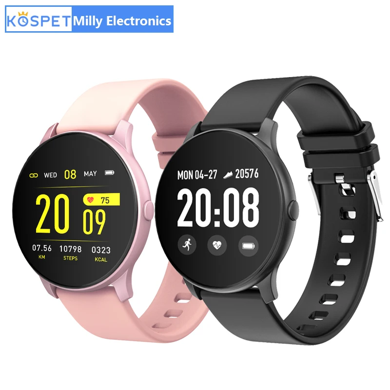 Смарт часы KOSPET Magic с пульсометром и пультом дистанционного управления спортивные