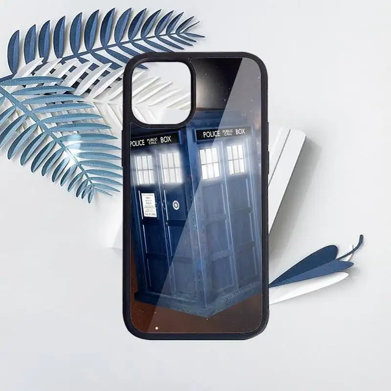 

Tardis Doctor Who Police Box Phone Cases PC for iPhone 11 12 pro XS MAX 8 7 6 6S Plus X 5S SE 2020 XR Luxury brand shell funda