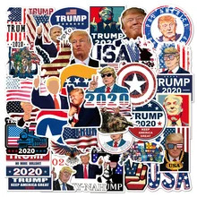 10/30/50PCS Trump Funny Architecture Stickers Waterproof Skateboard Guitar Fridge Laptop Bike Joke Graffiti Stickers Kid Toys