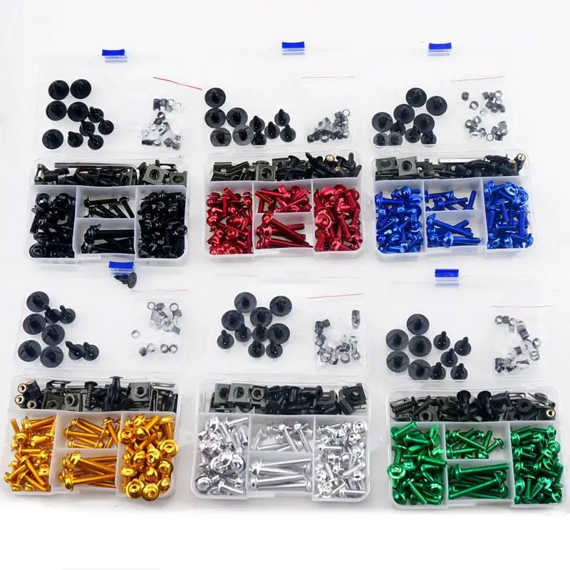 Подходит для Yamaha YZF R1 R6S R3 FZ6R XJR1300 FJR1300 комплектный Комплект болтов с обтекателем из