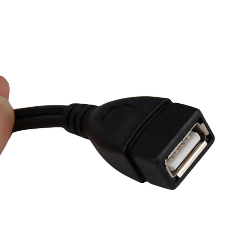 2 в 1 OTG микрокабель хоста Мощность Y сплиттер адаптер USB к Micro 5 Pin Мужской Женский