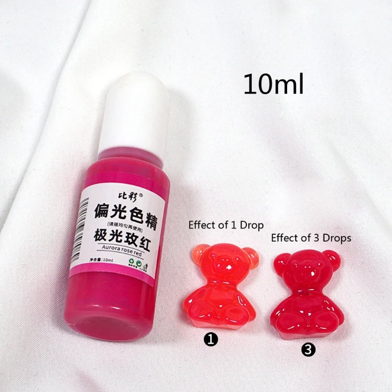 

12 Color Epoxy Resin Pigment Pearl Liquid Resin Colorant Polarizing Pigment Kit