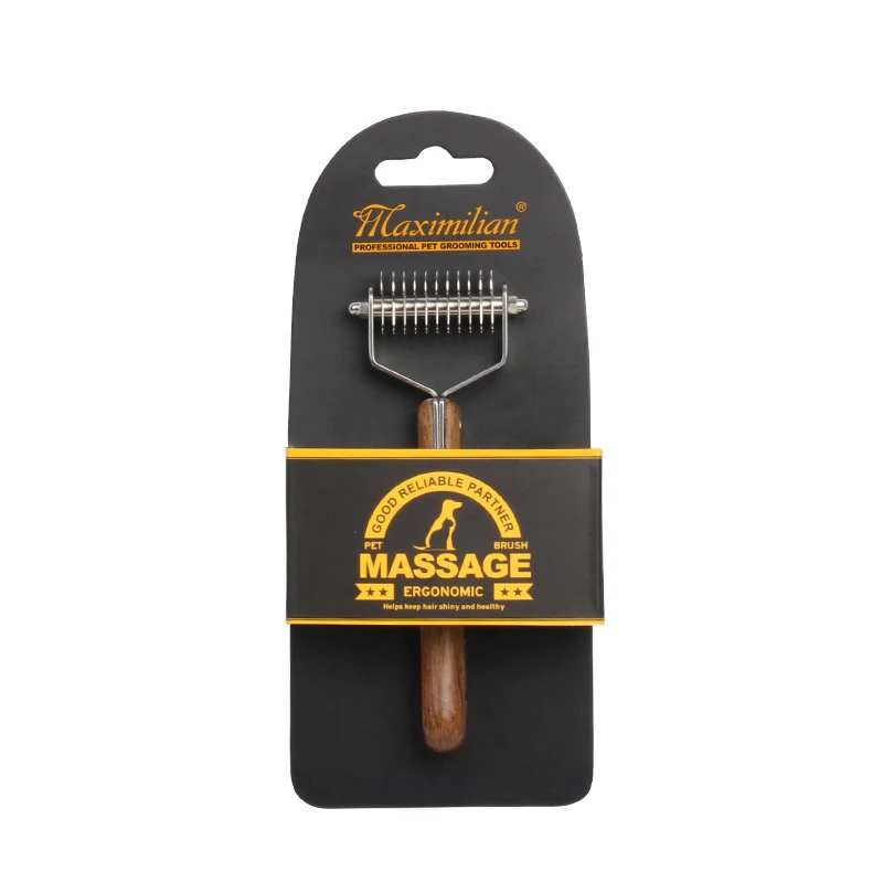 

Dog Grooming Comb to Remove Tangle, Knots, Cleaning Pet Hair Remover for Dog and Cat Pet Groom Combs