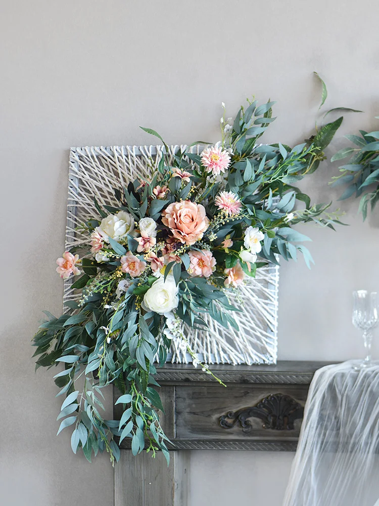 Декор для дома искусственная Роза фоторамка имитация цветов украшение настенная