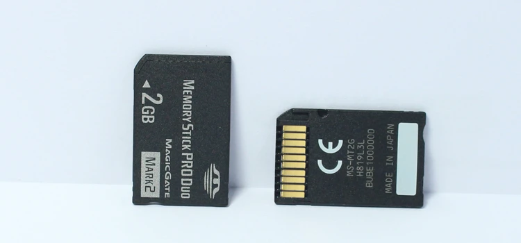 Original! Promotion 1GB 2GB Memory Stick Pro Duo Memory Card For PSP/Camera With MS Card Memory Stick Pro Duo Adapter