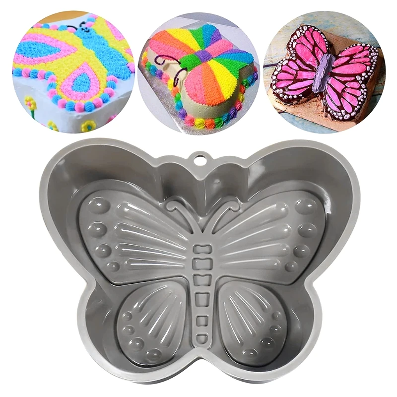 Креативная 3D силиконовая форма для торта глиняные формы в форме слона бабочки