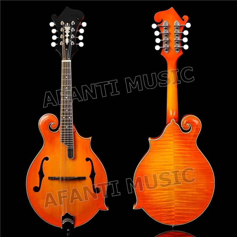 

Afanti Solid Spruce top / Flamed Maple Back & Sides / Afanti Mandolin (AMB-209)