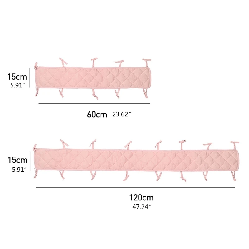 

Baby Crib, Cotton Bed Wall Protection Strip, Anti-collision And Anti-biting Stitching Bed Soft Edge H3CD