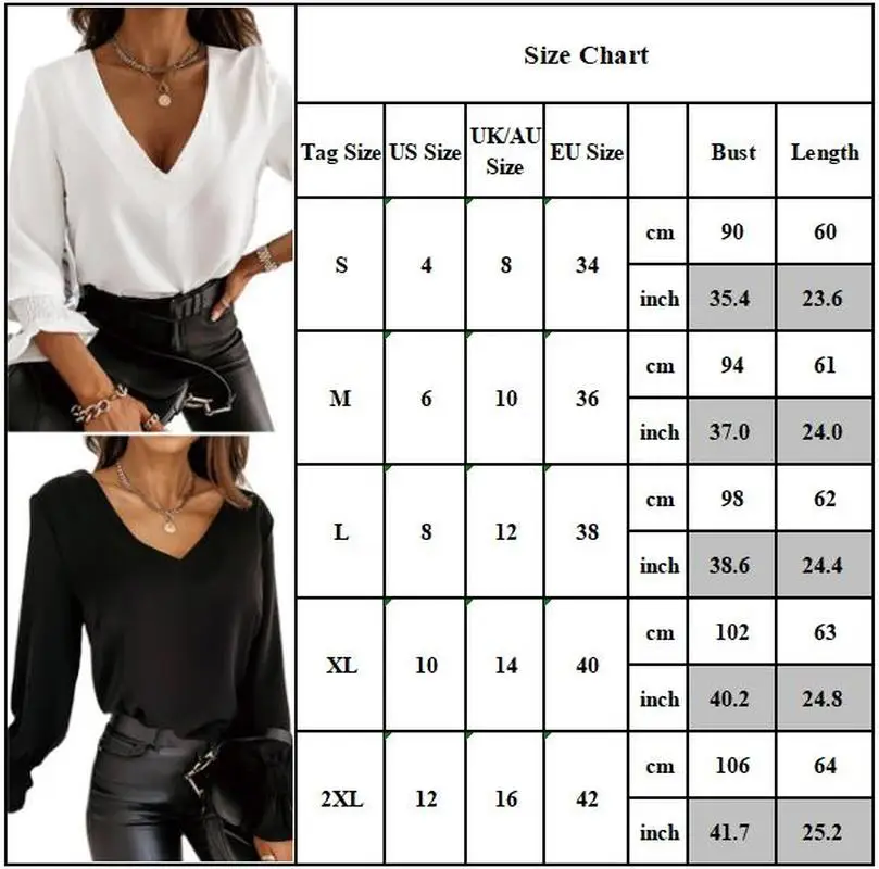

Sexy Black White Shirts Women Hollowing Out Back Lace Patchwork Tops Long Sleeve V-neck Solid Color Casual Pullover Blouses