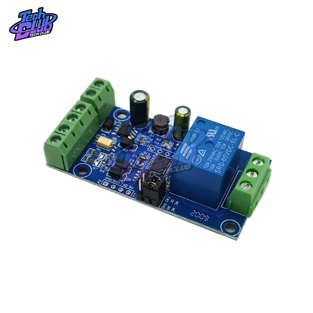 7-24V с протоколом Modbus Rtu ptz-камеры 1 канал релейный модуль коммутатора 5V 10A/250V AC DC